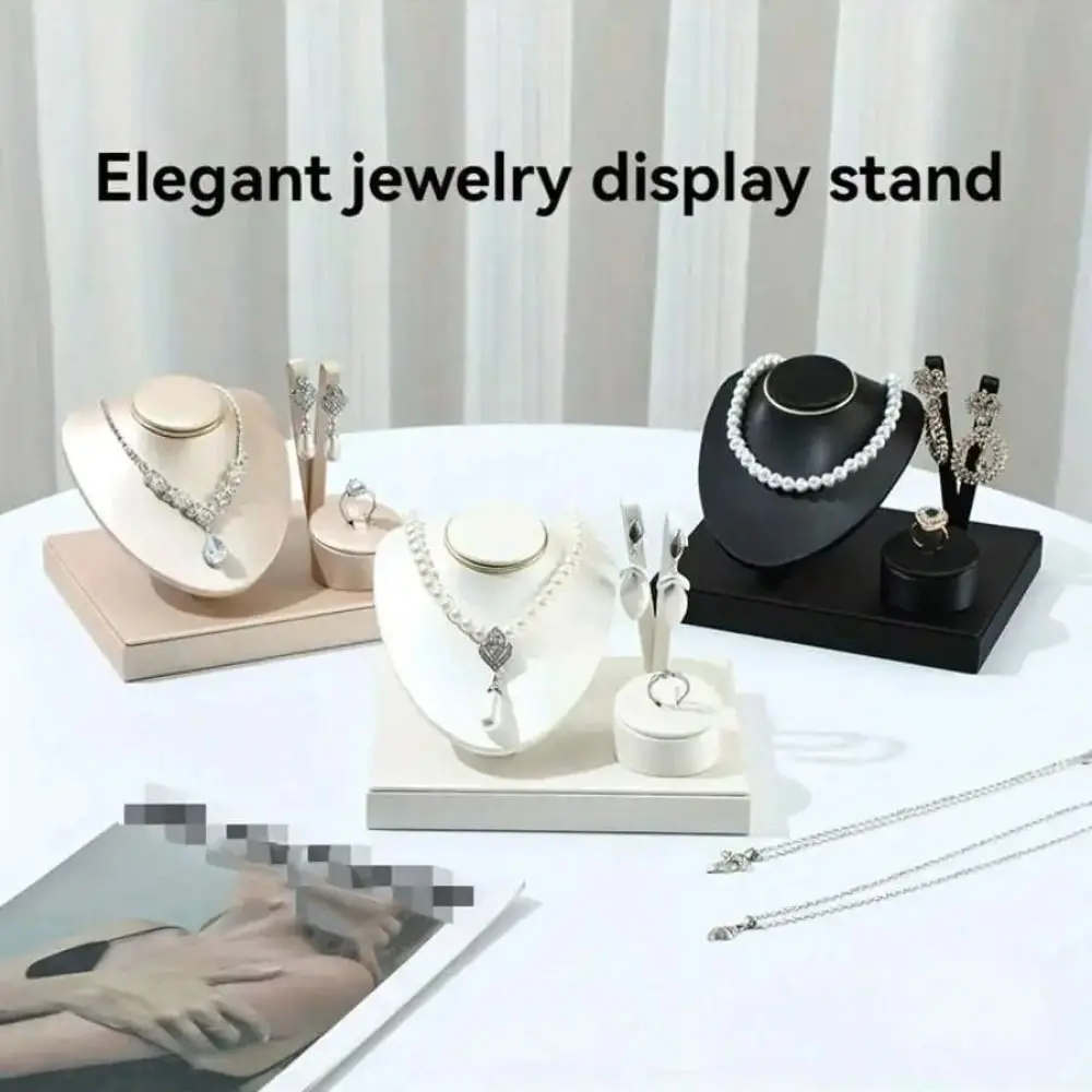 

Новый многофункциональный точечный комбинированный набор из искусственной кожи, многоцелевой дисплей, выставочный кожаный поднос для ювелирных изделий, витрина