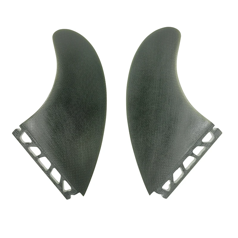 UPSURF Future Fins T1 Fiberglass Twin Fin Set for Surfboard Quilhas Compatible with Shortboard Fish Funboard