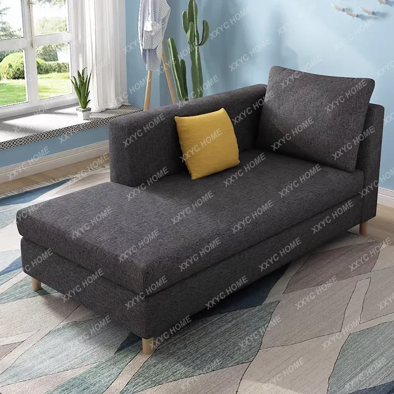 Concubine chair modern simple living room linen sofa small apartment removable and washable