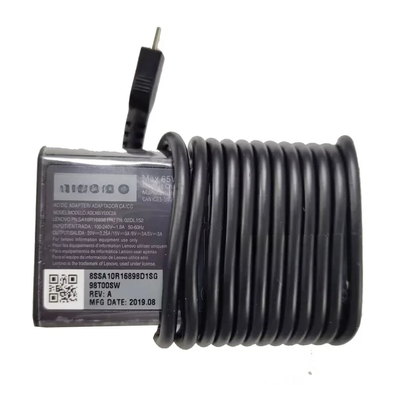 

65W USB Type C AC Adapter Charger For Lenovo IdeaPad Slim 5 5i 15IRU9 9th 2024