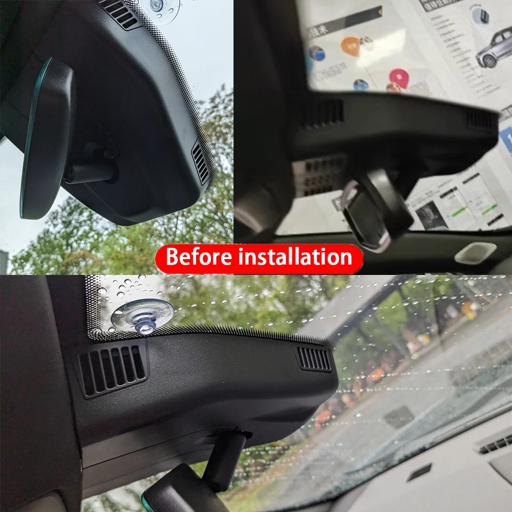 for Cadillac XT4 Facelift 2023 2024 2025 2026 4K Front Rear Camera Dash Cam Wifi Plug and Play Video Recorde Loop Recording
