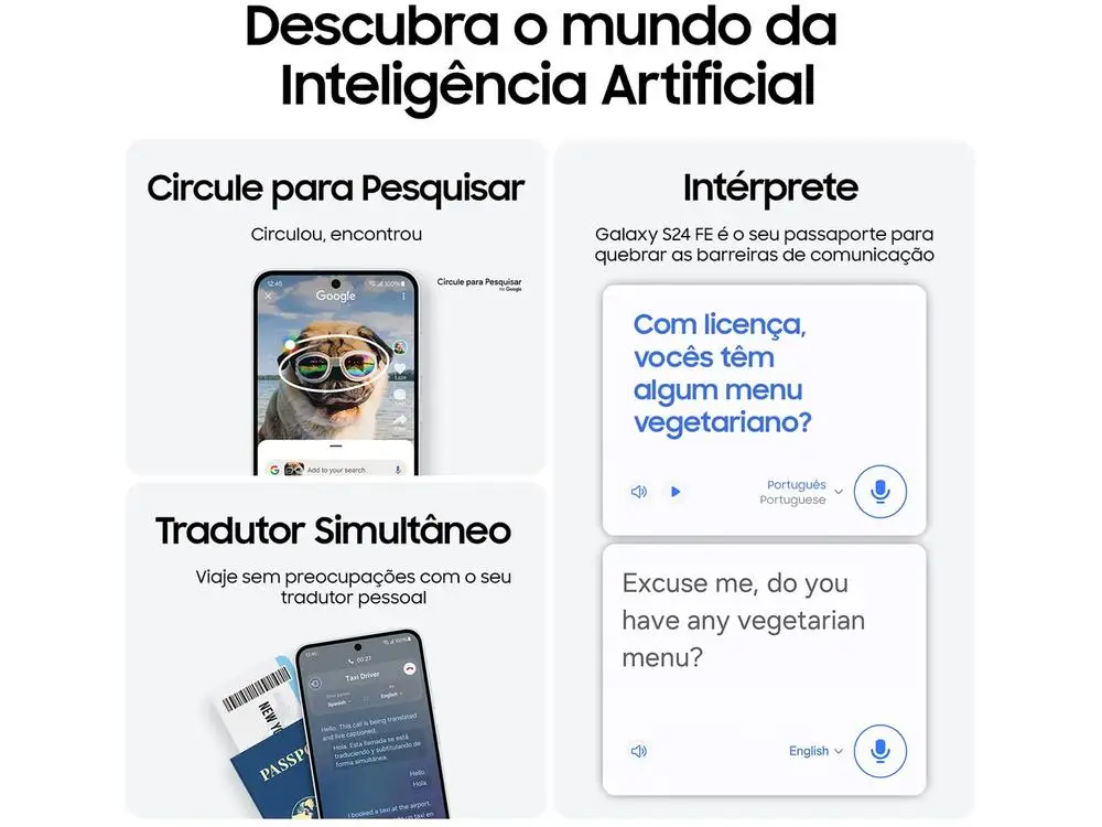 هاتف سامسونج-جالاكسي S24 FE الذكي ، 5G ، 8GB RAM ، جرافيت ، كاميرا سيلفي ثلاثية + كاميرا 10 ميجابكسل #5