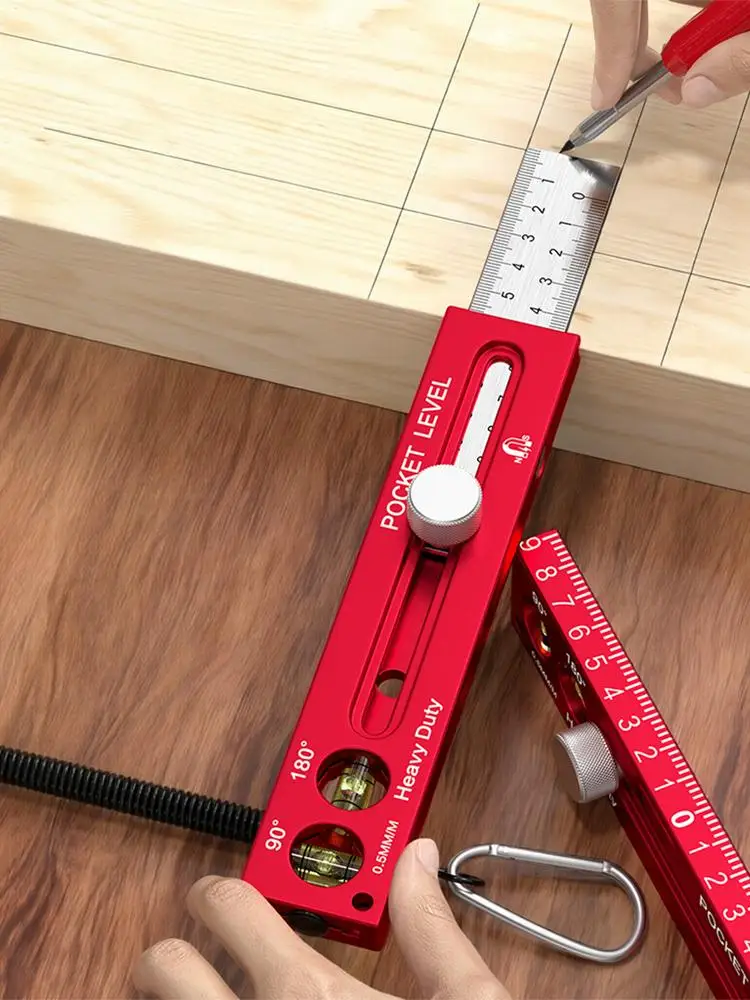 Magnetic Woodworking Ruler Alu - огляд і ціна Workshop Marking Tools