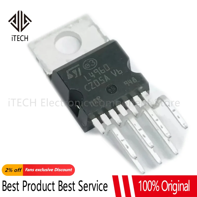 5pcs L4960 4960 TO-220-7 In Stock IC