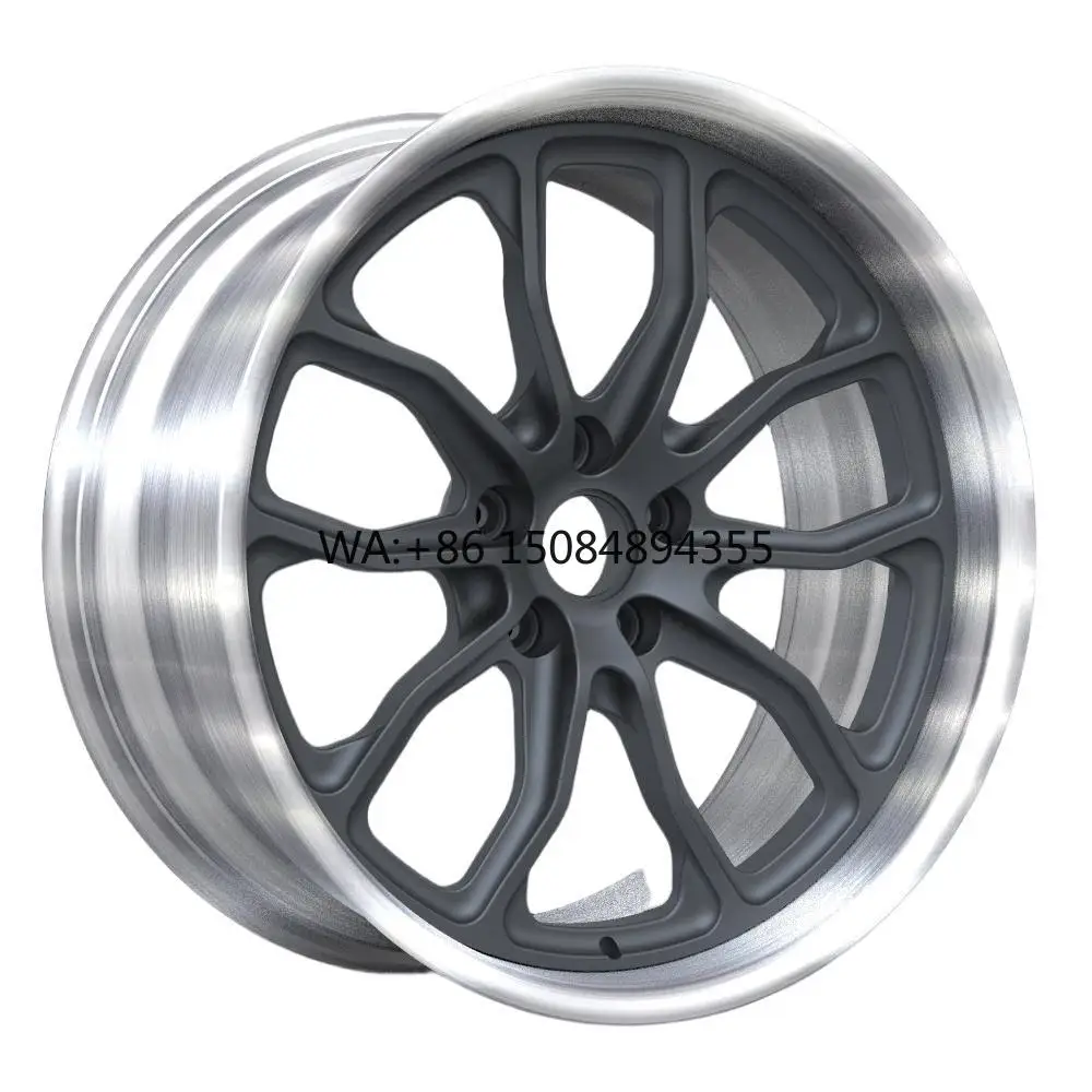 

Alloy Racing New Luxury Super Single 26/28 Inch Five Spoke Silver Universal Fitment Customized Forged Wheels