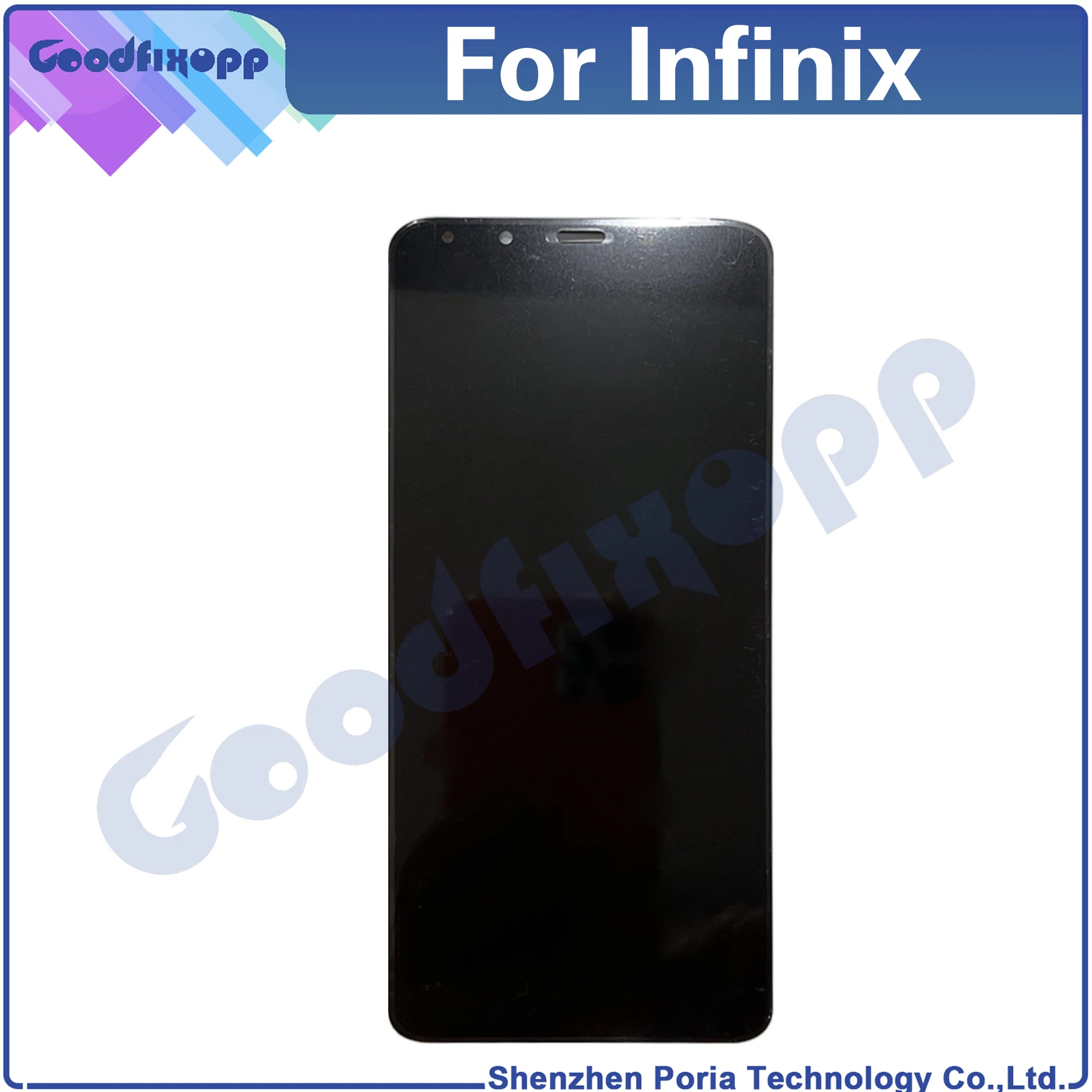 For Infinix Hot 6 X606 X606C X606D X606B Hot6 LCD Display Touch Screen Digitizer Assembly Repair Parts Replacement