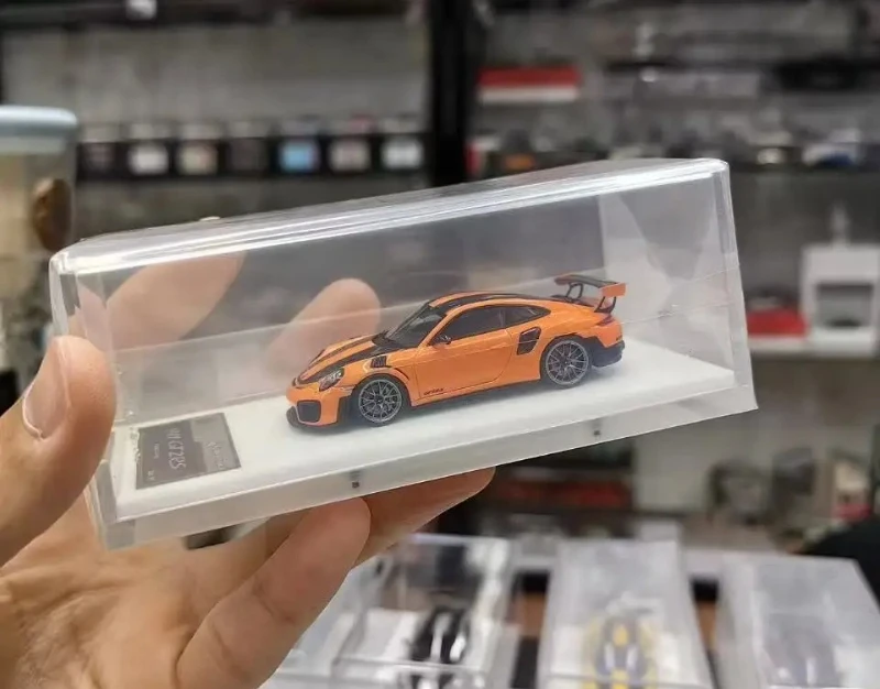 FUELME 1/64 ポルシェ 911 (911.2) GT2RS オレンジ 1:64 scale, Fuelme 911 GT2 RS new product in stock, resin static