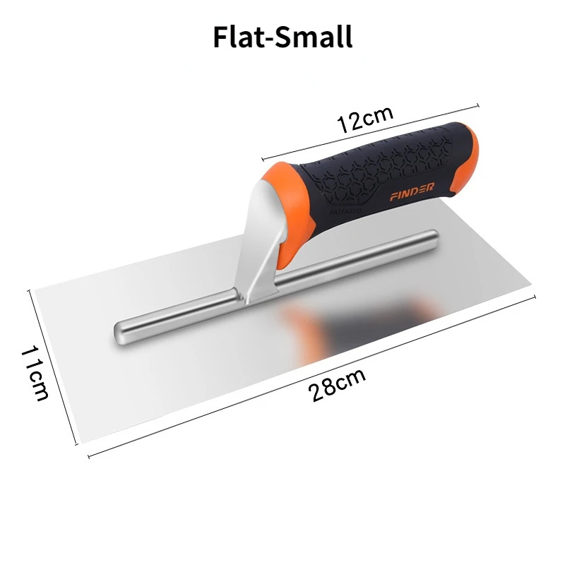 Штукатурка из высокоуглеродистой стали, шпатель для бетона, скиммирования, керамической плитки, зубчатый мастерок, строительный инструмент для