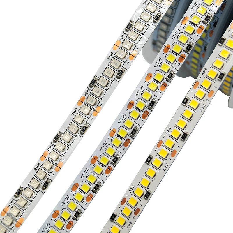 SMD 2835 Led Strip Light 5 12 24 V Volt 5M 300/600/1200 LEDs Waterproof DC 5V 12V 24V Led Strip Light For Home Decor Living Room