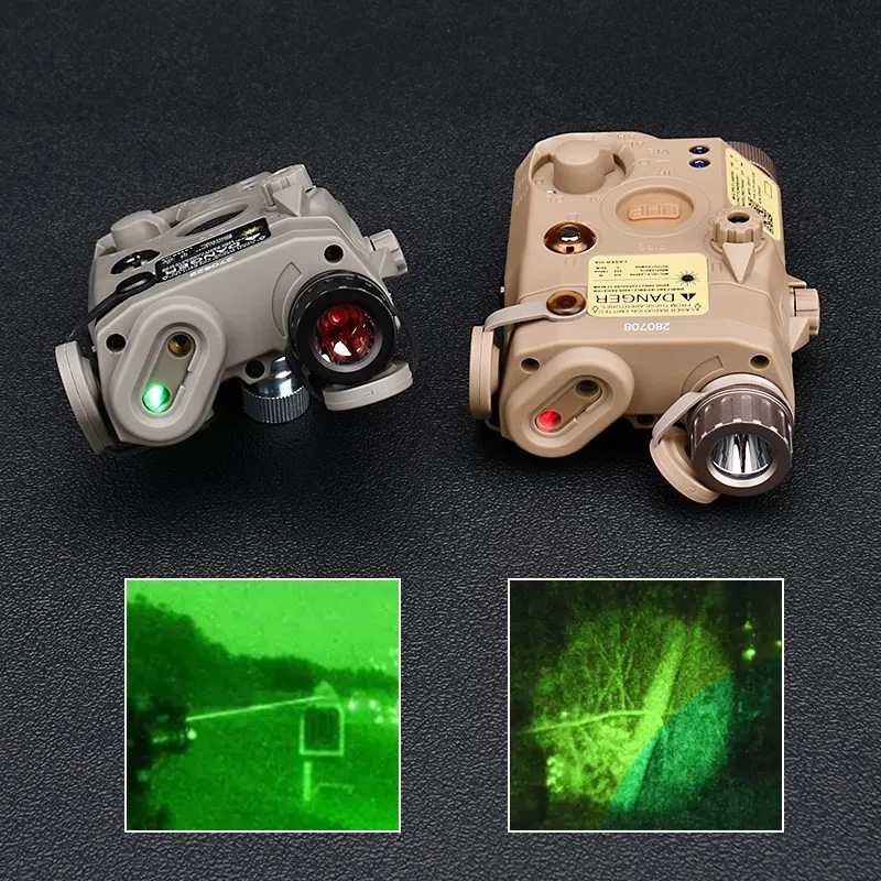 

Wadsn PEQ-15 Green Red Dot Laser IR Aiming Airsoft PEQ IR illuminator Tactical UHP PEQ Laser Hunting Weapon Light fit Picatinny