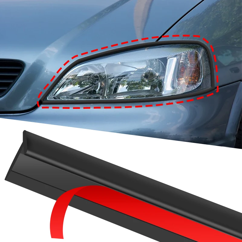 

5 м, 5-метровая автомобильная резинова уплотнительная лента, наклонная Т-образная автоматическая уплотнительная лента, уплотнитель для автомобильного бампера, крыла, раструбная арка, уплотнители