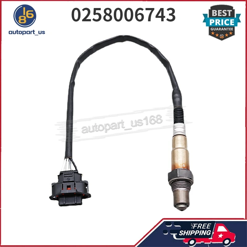 Oxygen Sensor O2 Sensor Lambda Sensor 0258006743 For HOLDEN Commodore V6 3.6L