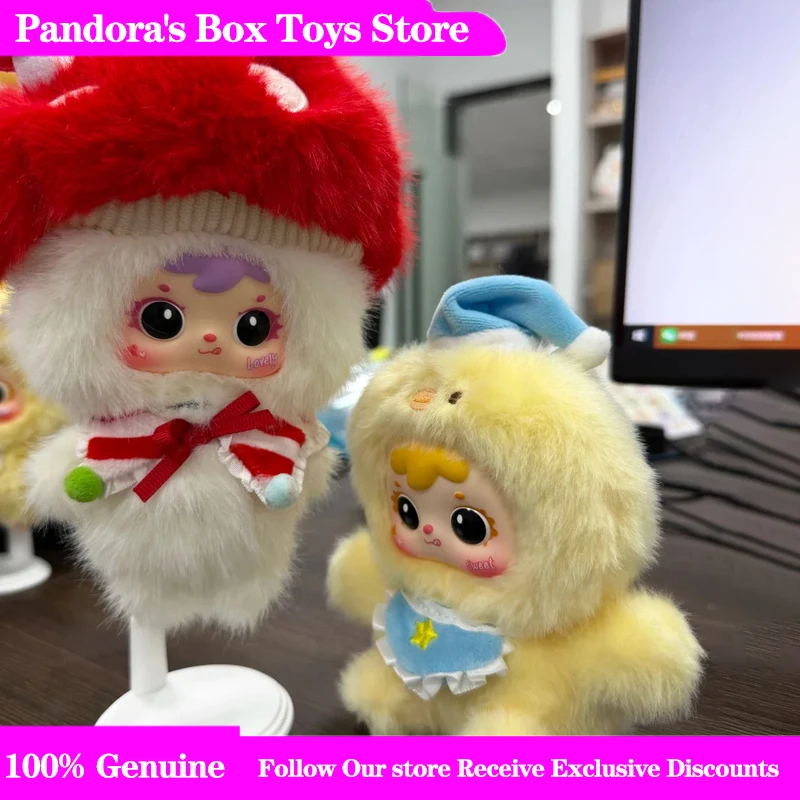 

New Spot Genuine Samuel Hug Hug Ice Cream Cute Pet Series Blind Box Fashion Plush Pendant Trendy Toys Ornament Gift For Lover