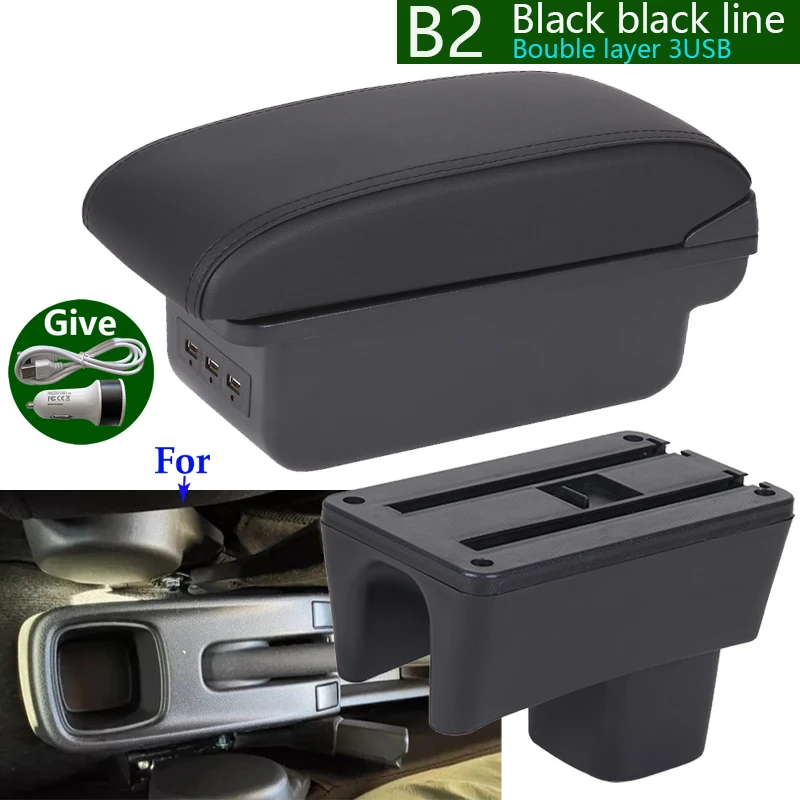 Voor Suzuki Swift Armsteundoos Voor Suzuki Swift Auto Armsteun Auto Opbergbox Arm Bracing Highten Interieurdetails 2005-2025