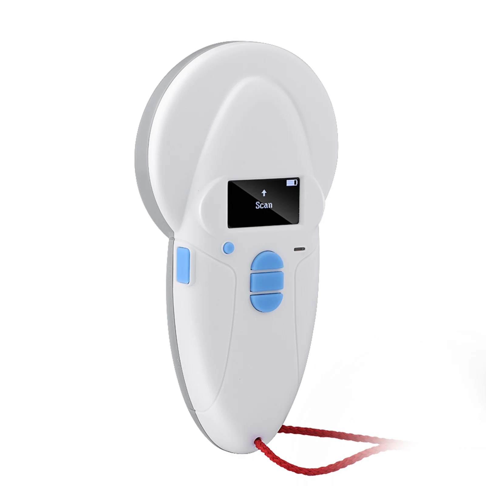 المهنية المحمولة القابلة لإعادة الشحن قارئ الحيوان رقاقة معرف قارئ الحيوانات الأليفة رقاقة RFID الماسح الضوئي قراءة سريعة خفيفة الوزن سهلة التشغيل