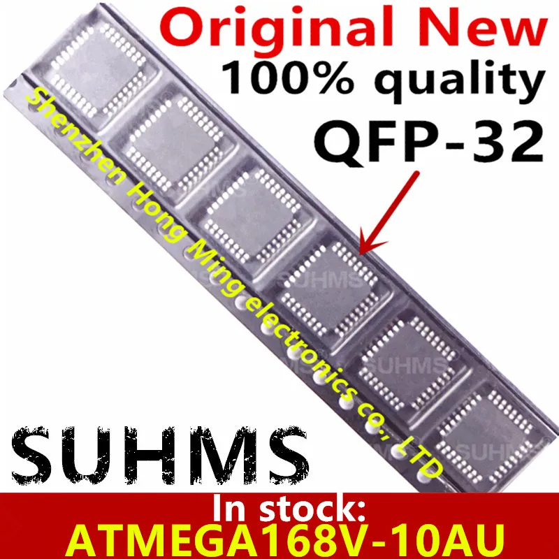 

(10piece)100% New ATMEGA168V-10AU ATMEGA168V 10AU MEGA168V-10AU MEGA168V 10AU QFP-32 Chipset