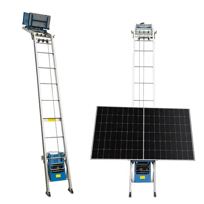 Solar Panel Lifter Aluminum Alloy Mini Electric Lifter