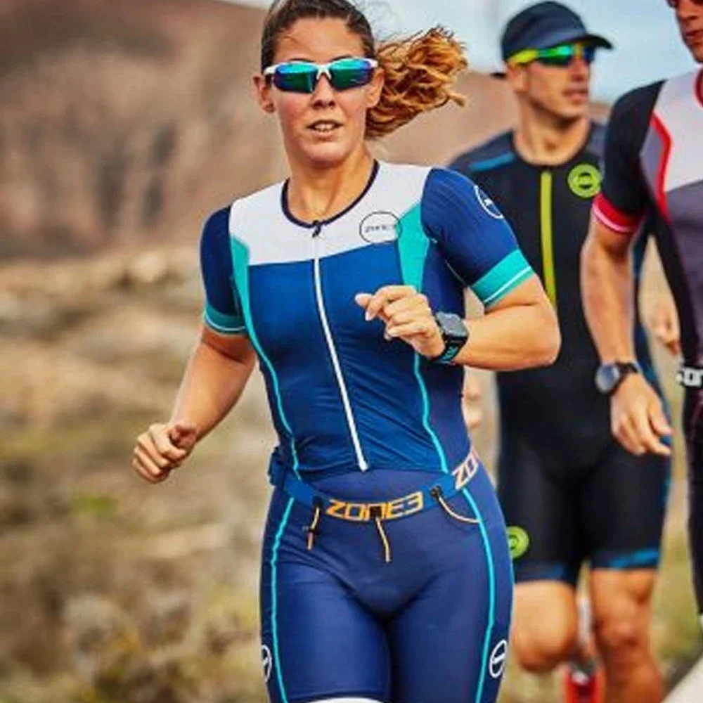 

Zone3 Triathlon женский велосипедный комбинезон с короткими рукавами Go Pro Mtb комбинезон летняя одежда для бега велосипедная одежда костюм для катания на роликовых коньках Cilismo