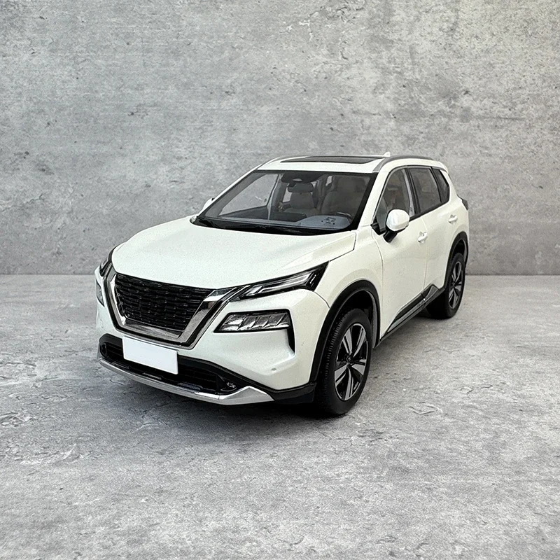 نموذج سيارة أصلية محلية 1:18 2021 لطراز سيارة محاكاة سبيكة Qijun X-TRAIL