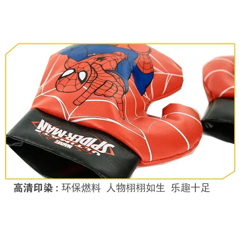ถุงมือของเล่นเด็ก ลายการ์ตูนสไปเดอร์แมน สำหรับวันฮาโลวีน ชุดถุงมือชกมวยเด็ก ของขวัญวันเกิดสำหรับเด็กชายและเด็กหญิง