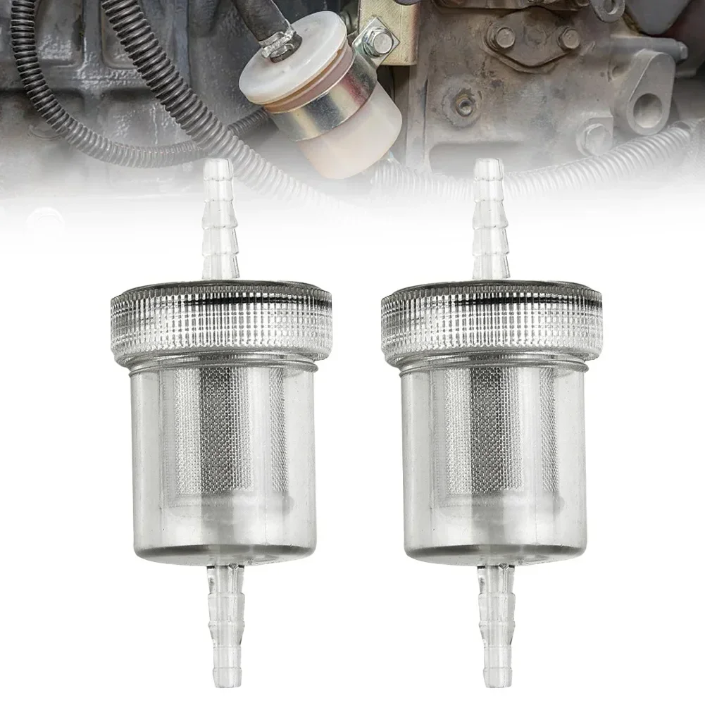 

High Quality Diesel Filter Diesel Fuel Filter Fuel Filter 2 Pack Truck Parts Set Accessories Car Parts In-line Transparent