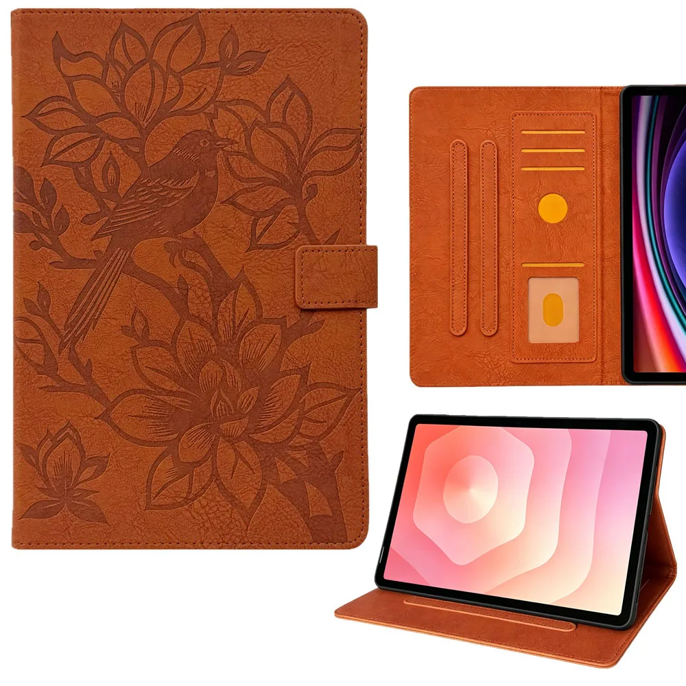 

Модный умный чехол для планшета Samsung Galaxy Tab A11 Plus / A9 Plus (модели SM-X210/X216B/X2180/A8 10.5) – противоударный защитный чехол