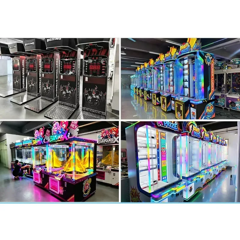 2‑in‑1 Coin Operated Boxing Arcade Machine English Version 1 Year Warranty Indoor Amusement Device