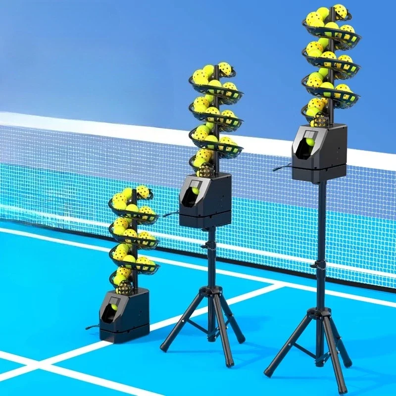 Tennis Pickleball Universal Self-Service Ball Machine Trainer Coach Ball Feeder