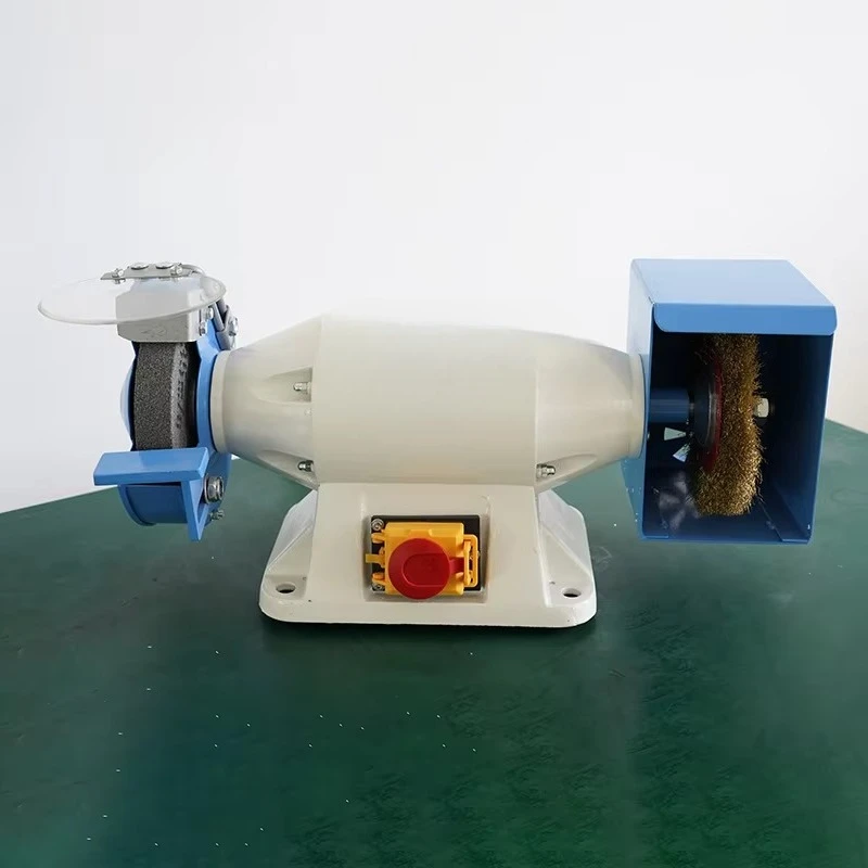 

6-Inch Bench Grinder 550W MD3215Z Enlarged - Glass Shielded Bench Grinder Base Grinder