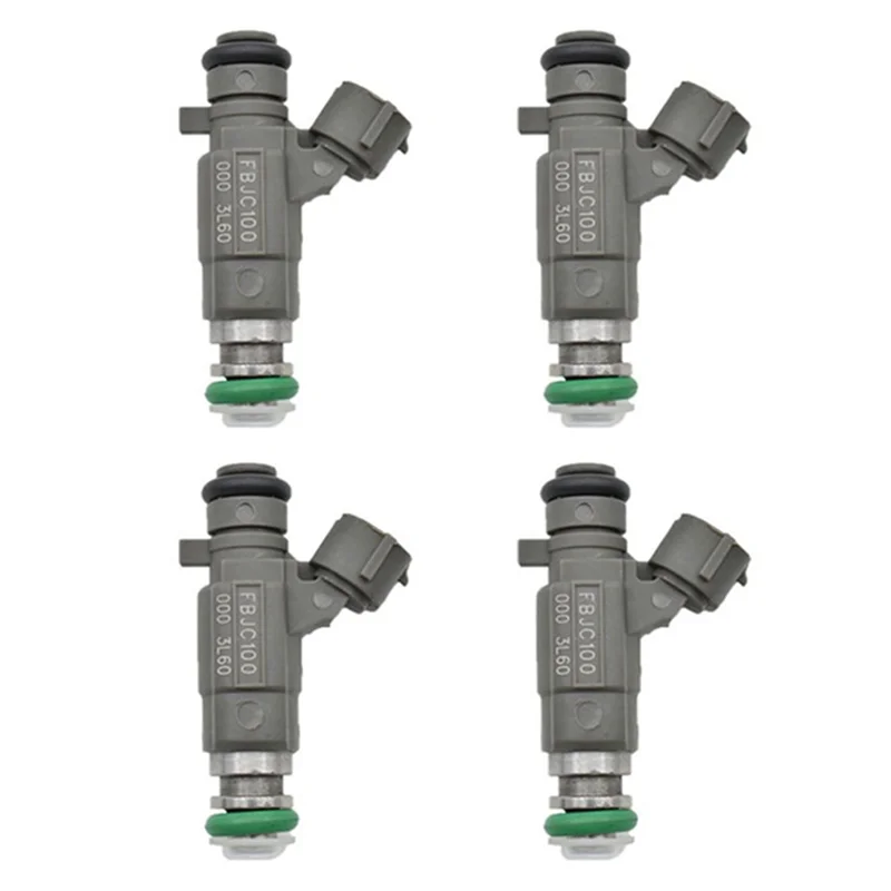 

NEW-For Nissan For Infinity Compatible 4Pcs Fuel Injector Nozzle 16600-5L700 FBJC100 Fits 2.0 3.0 3.5 V6 Engines