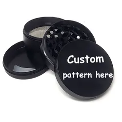 Herb Grinder 4 layer Metal moedor de erva Crusher Grinder Herbal Crusher Accesorios para fuma Customize 40MM