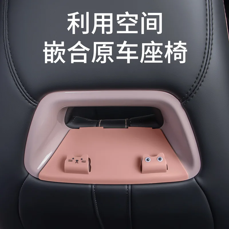 For BYD Dolphin/Seagull Car Seat Backrest Tactical Panel Hook Storage Hanging Plate Multifunctional Interior Car Accessories