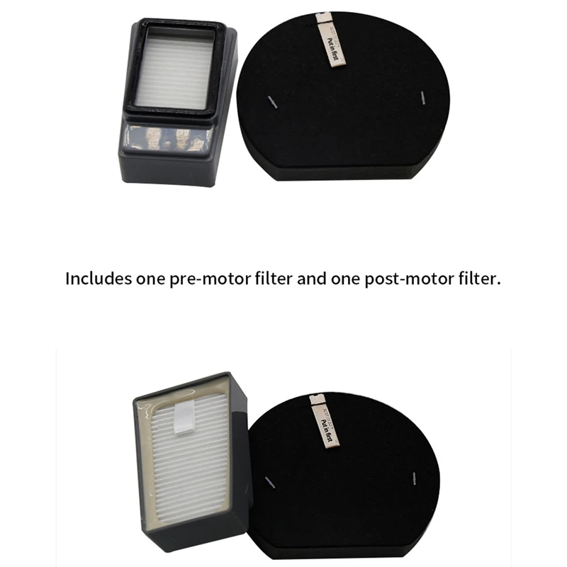 Vacuum Filter Set For Bissell 2792 Iconpet Stick Vacuum Cleaner Spare Parts Pre-Motor Filter Post-Motor Filter