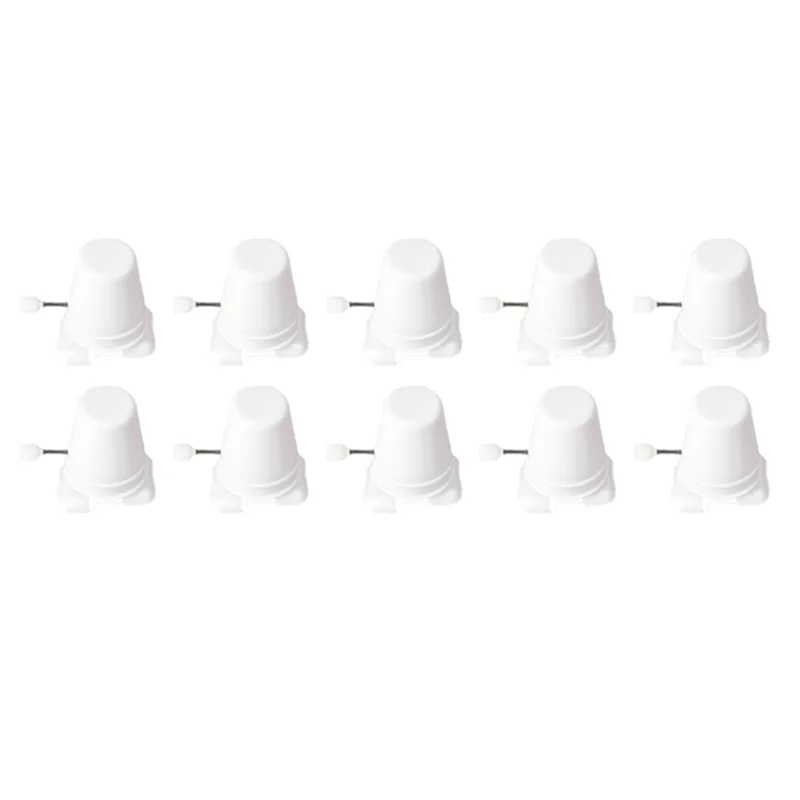 BEDW-40Pcs Clockwork Legged Robot Kid Wind Up Movement Mechanism Movement Plaything For Kid Sports White