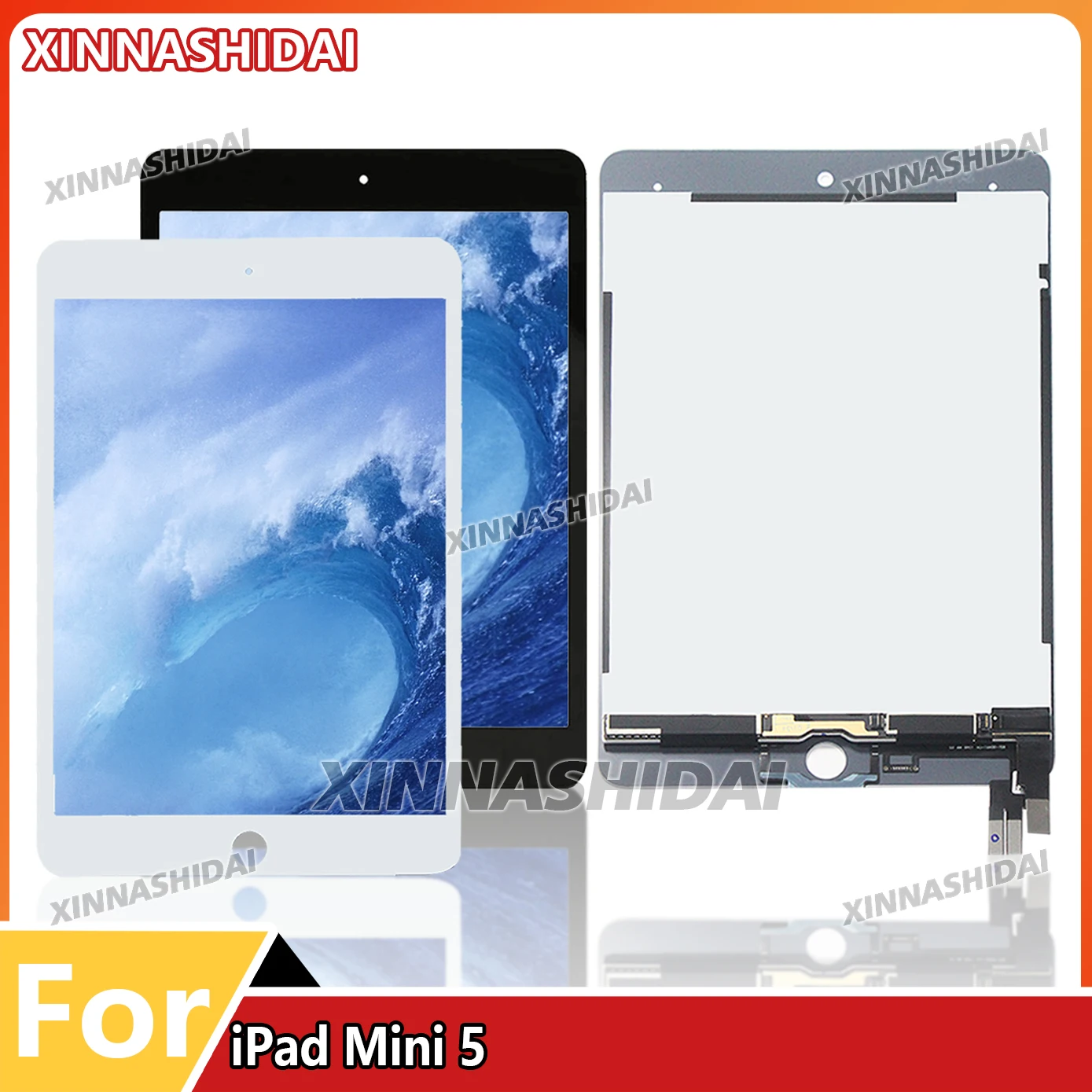 

High Quality Screen For iPad Mini 5 LCD Touch Screen Assembly For iPad Mini5 5th Gen 7.9" A2133 A2124 A2125 A2126 Tablet Parts