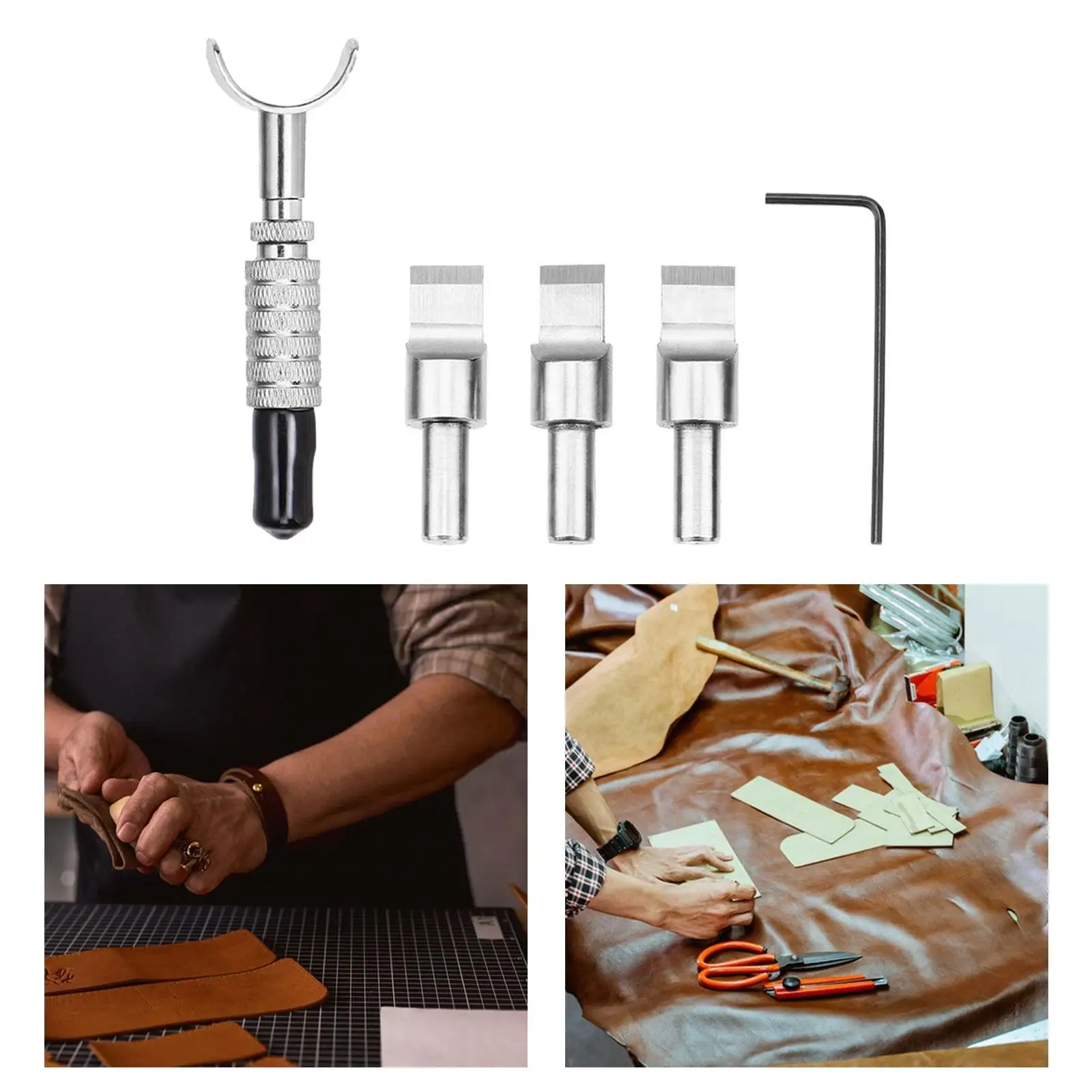 가죽 공예 조각용 회전식 칼, 가죽 가공 DIY 키트 - Swivel Knife Tool 리뷰 및 가격