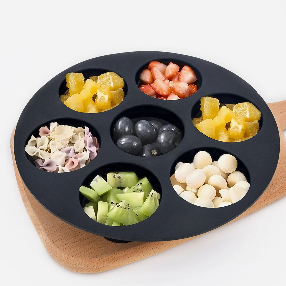 

3Pcs Silicone Muffin Pans 7-Cups Nonstick Baking Molds Air Fryer Cake Cups Practical Long Lasting Professional