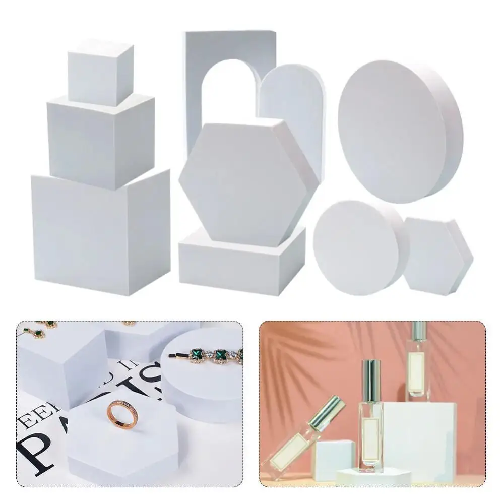 10pcs/Set Foam Geometric Cube Photography Backdrops Props Photo Background Decoration Still Life Photographic Studio Accessories