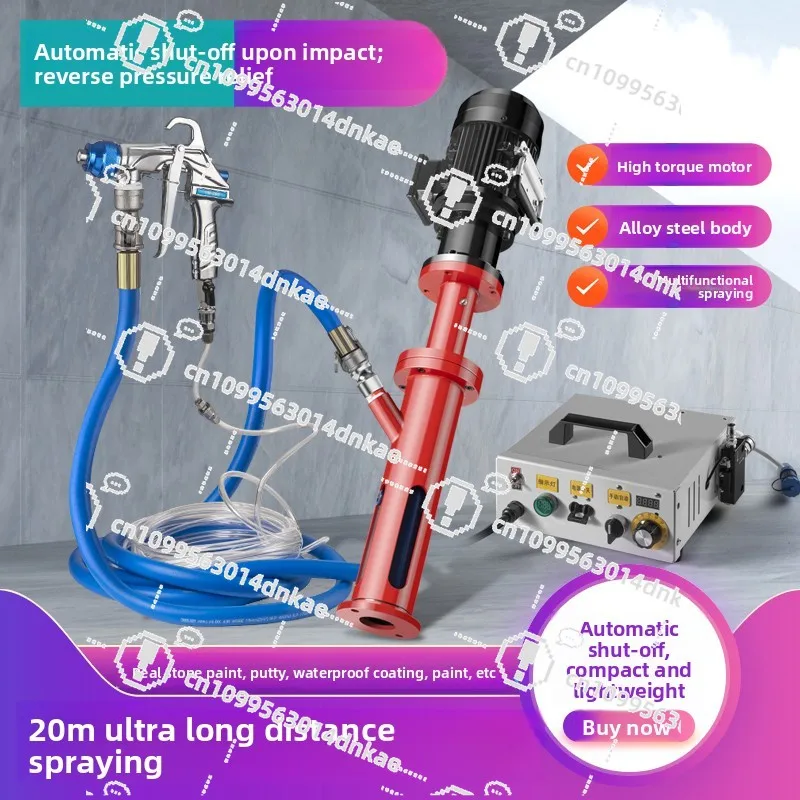 Portable Real Stone Paint Spraying Machine Imitation Stone Paint Inner and Outer Wall Putty Waterproof Paint Spraying Machine
