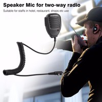 Handheld Speaker Mic Microphone For Baofeng 888S 5R UV82 8D 5RE 5RA Speaker Mic Headset Two Way Radio Walkie Talkie Handheld Mic