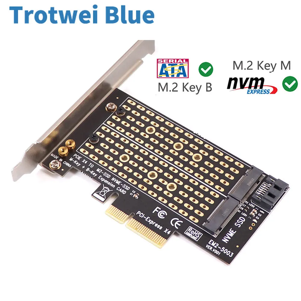 Двойной M2 NVME M.2 M ключ SATA B Ключ SSD к PCI Express PCIe 3,0 адаптер карты для 2230 2260 2280 поддержка PCI-e X4 X8 X16 Двойной M2 NVME M.2 M ключ SATA B Ключ SSD к PCI Express PCIe 3,0 адаптер карты для 2230 2260 2280 поддержка PCI-e X4 X8 X16