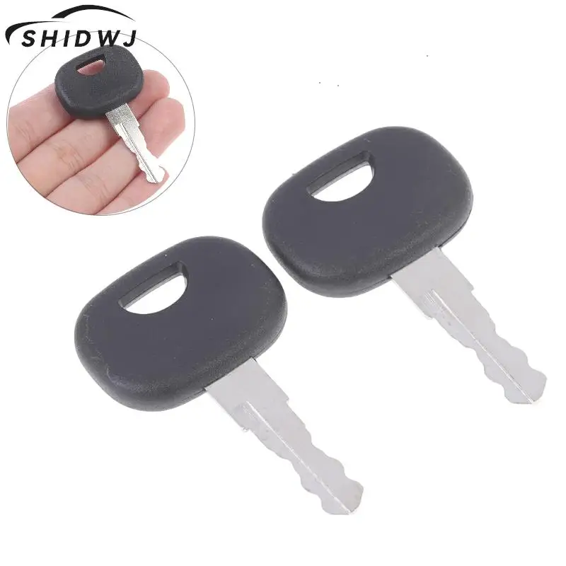 2PCS 14603 Keys For JCB Bomag Dynapac Terex Vibromax New Holland NH  For Ford Moxy Hamm For Volvo