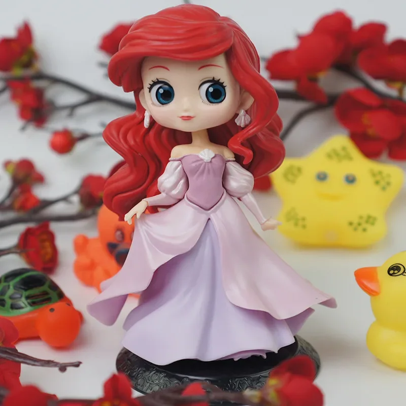 دمى أنيمي ديزني الأميرة سنو وايت من كلوريد البولي فينيل ، شخصيات إلسا ، نموذج قابل للتحصيل ، ألعاب للأطفال ، هدايا أعياد الميلاد ، ديكورات للعطلات