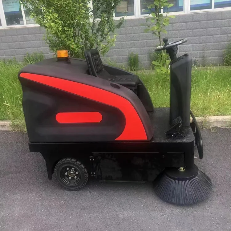 environmental electric street sweeping cleaning ride on car price road sweeper