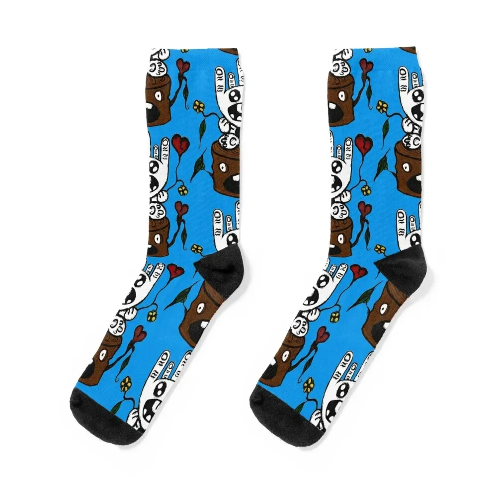 Don’t panic, everything will be alright! Socks loose Lots funny sock Men's Socks Women's