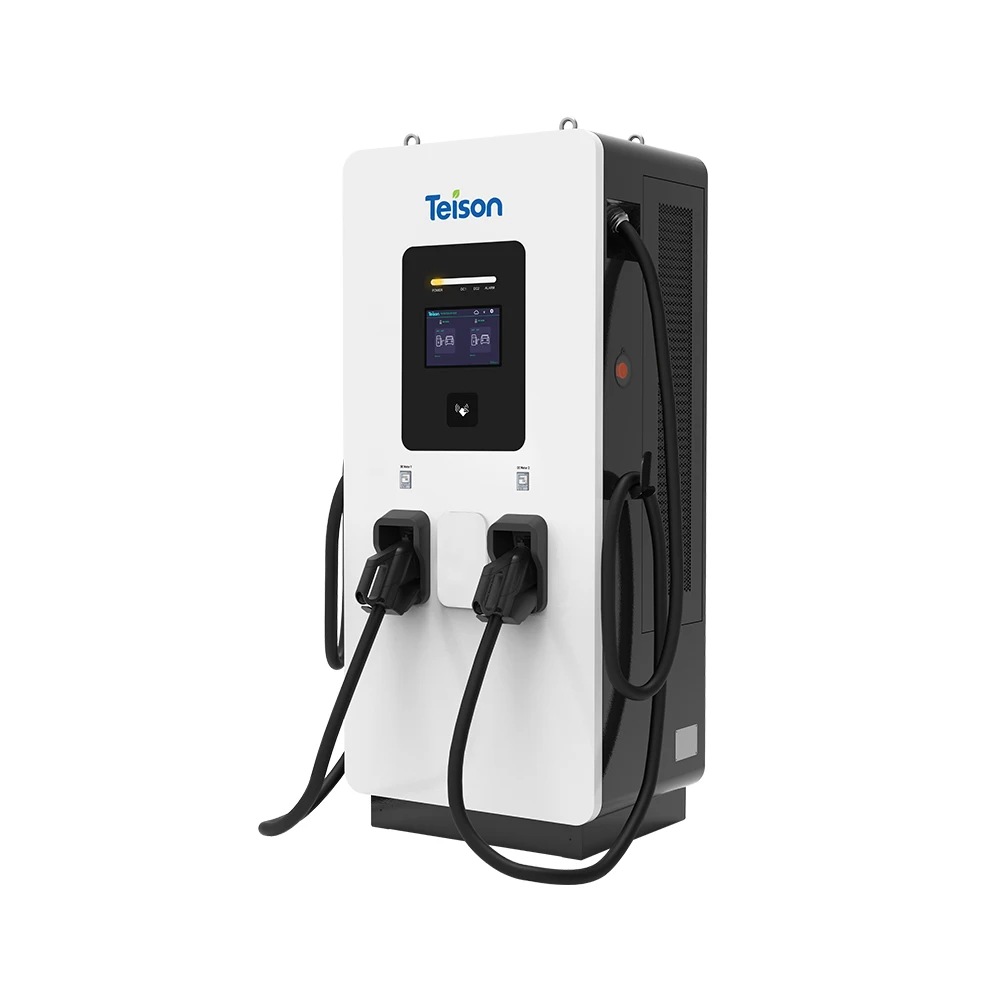 EV Charger 60KW Commercial Public Use With Customized Charging Plugs DC EV Fast Charging Station