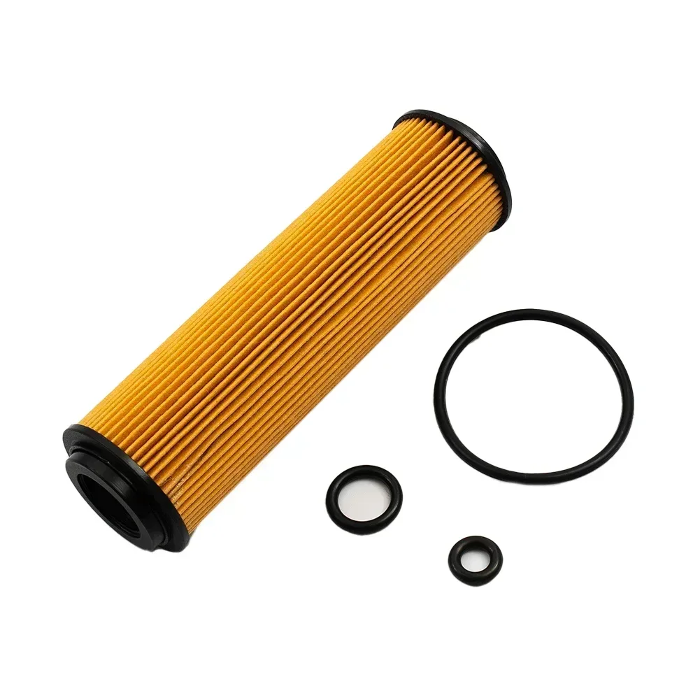 4Pcs Car Engine Oil Filter Element Kit 271 180 00 09 For Mercedes-Benz C160 C180 C200 C230 CLK200 E200 Repairing Replacement