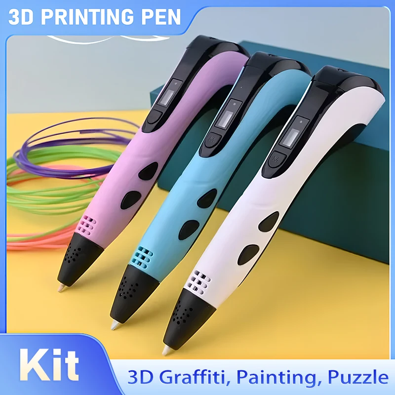 

3D Pens Puzzle Painting Brush Graffiti Pen Holiday Gifts