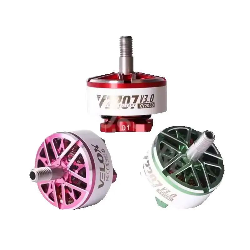 Velox V3.0 2207 T Motor Brushless FPV Motor, 4S‑6S Lipo, Replacement Spare Parts for Racing & Freestyle Quadcopter Multirotor Dr