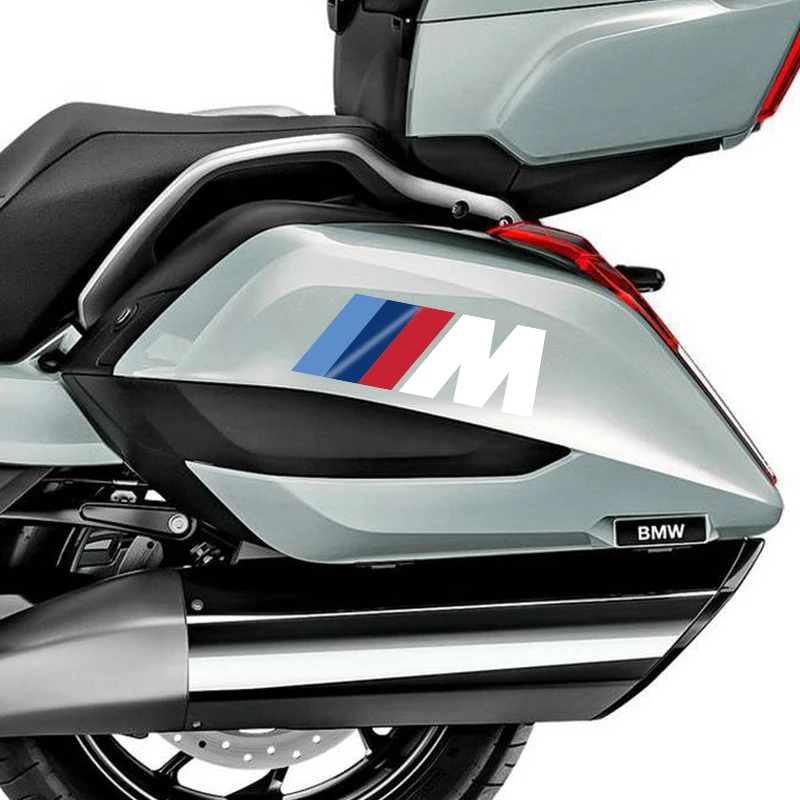 2pcs Motorcycle LOGO Tank Decal Motor Oil Cover Motorcycle Decal for BMW M S1000RR S1000XR S1000R HP4 R1200GS R1250GS Stickers image 3